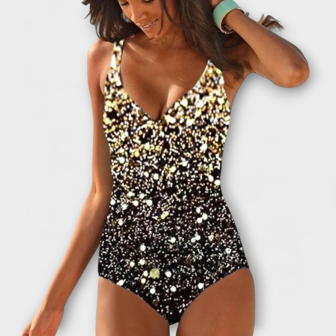 Tříbarevné plavky