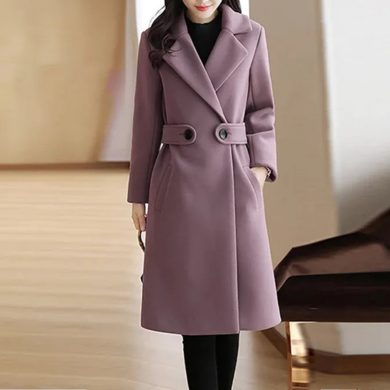 Talia The Belted Elegance Coat