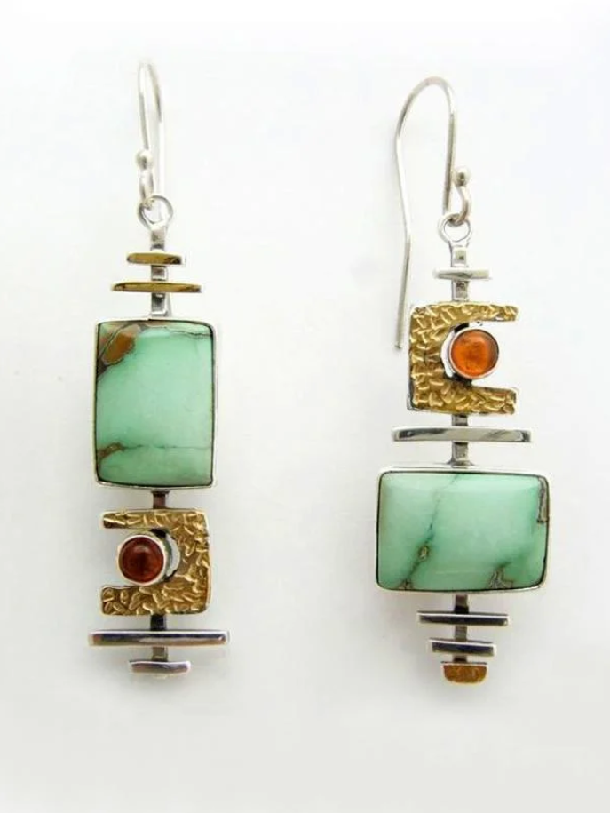 Dana | Etnické náušnice ve tvaru kapky