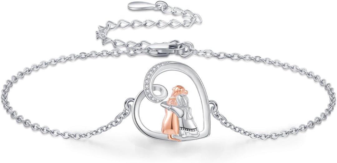 Nastavitelné šťastné náramky s motivem psa