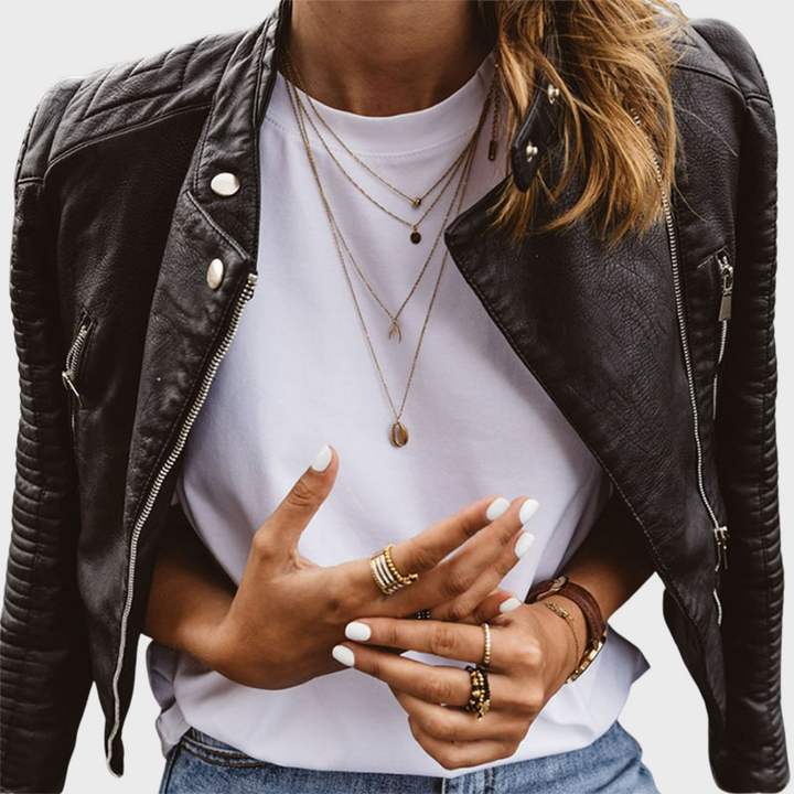 Belle™ | Women’s Leather Jacket