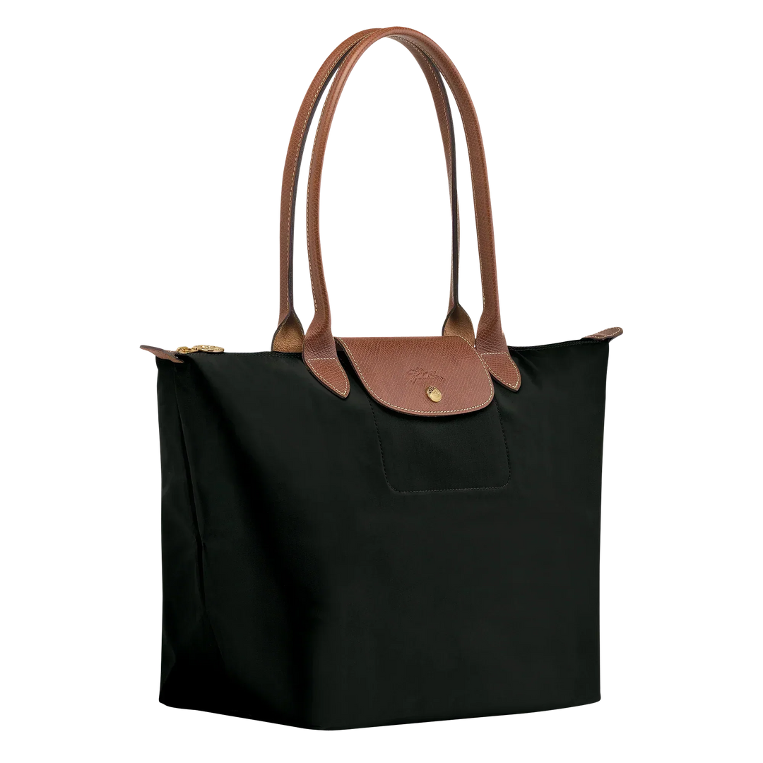 Longchamp - Velká taška Le Pliage Tote, černá