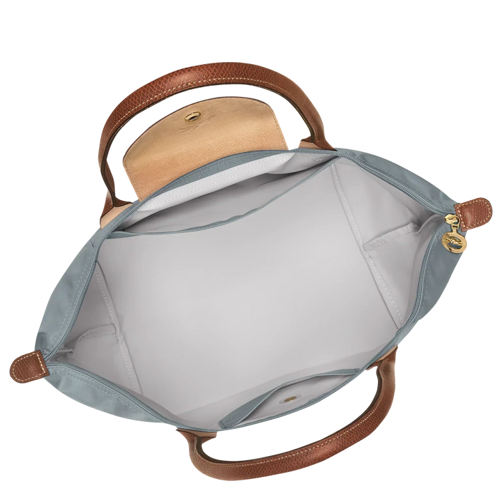 Longchamp - Velká taška Le Pliage Tote, ocelová