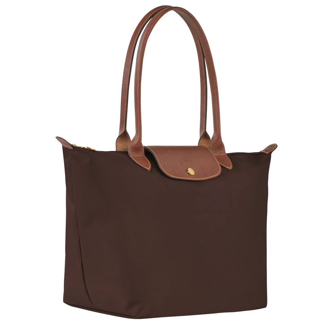 Longchamp - Velká taška Le Pliage Tote, ebenová