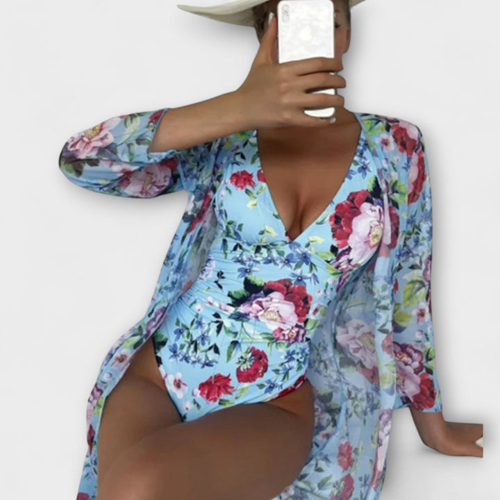 Linnea – Letní květinové plavky