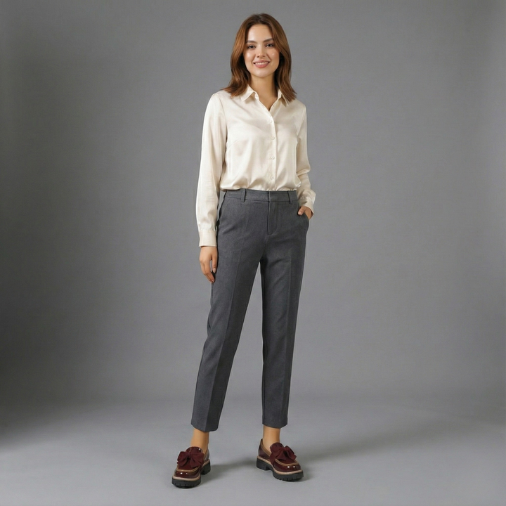 Lucie – Retro boty se silnou podrážkou a mašlí