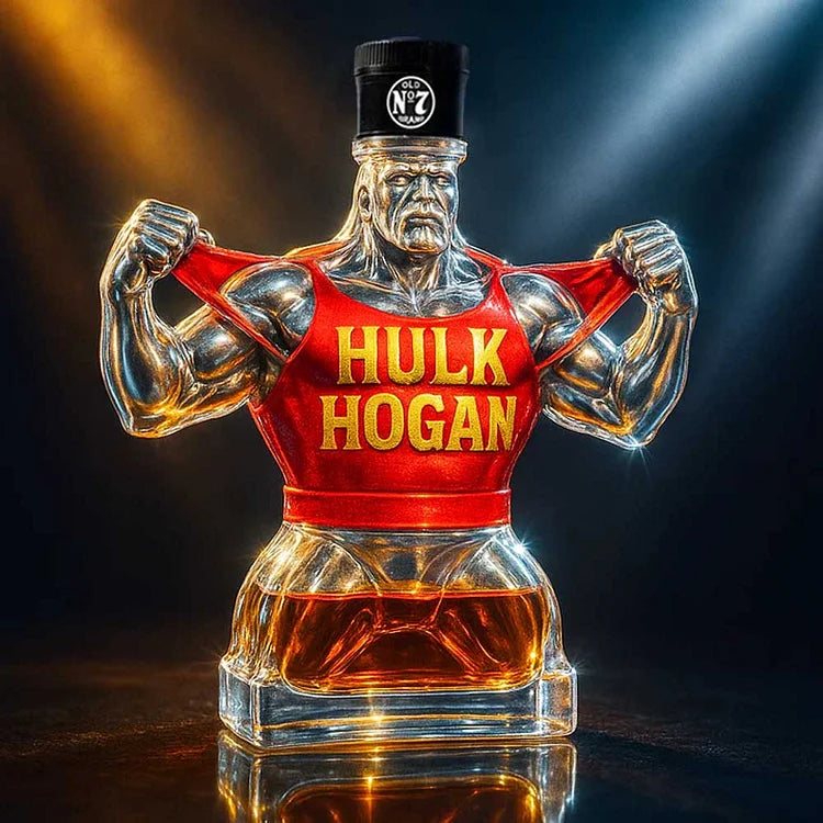 1953-2025 HULK HOGAN Pamětní Láhev Whisky